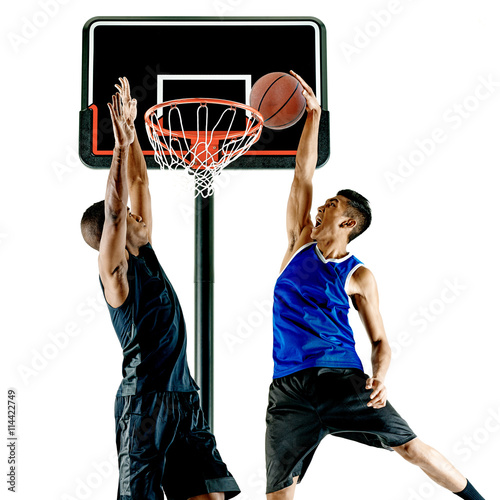 basketball players men Isolated  © snaptitude