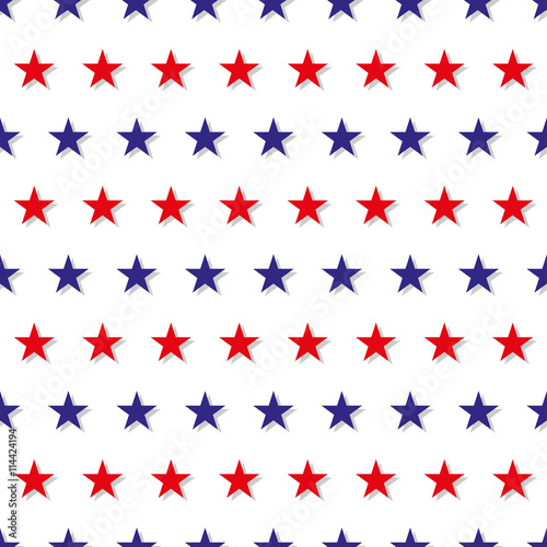 Wallpaper Mural Red Blue Star Abstract White Background Vector Illustration Torontodigital.ca