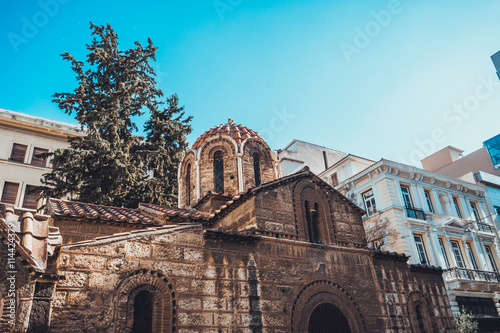 Church of Panagia Kapnikarea in Athens, Greece photo