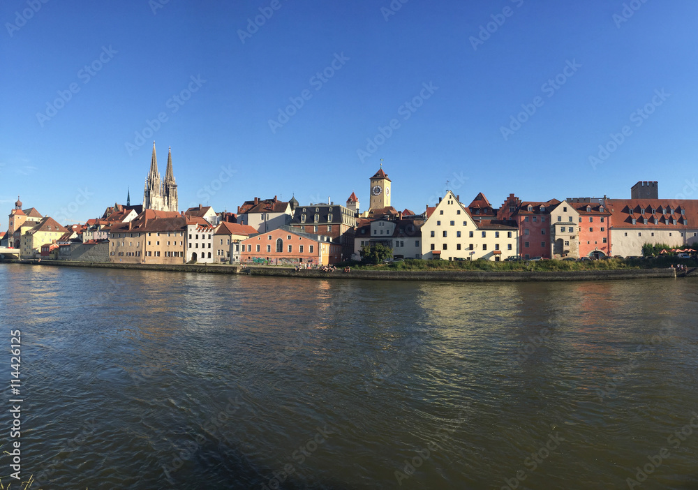 Donaublick Regensburg