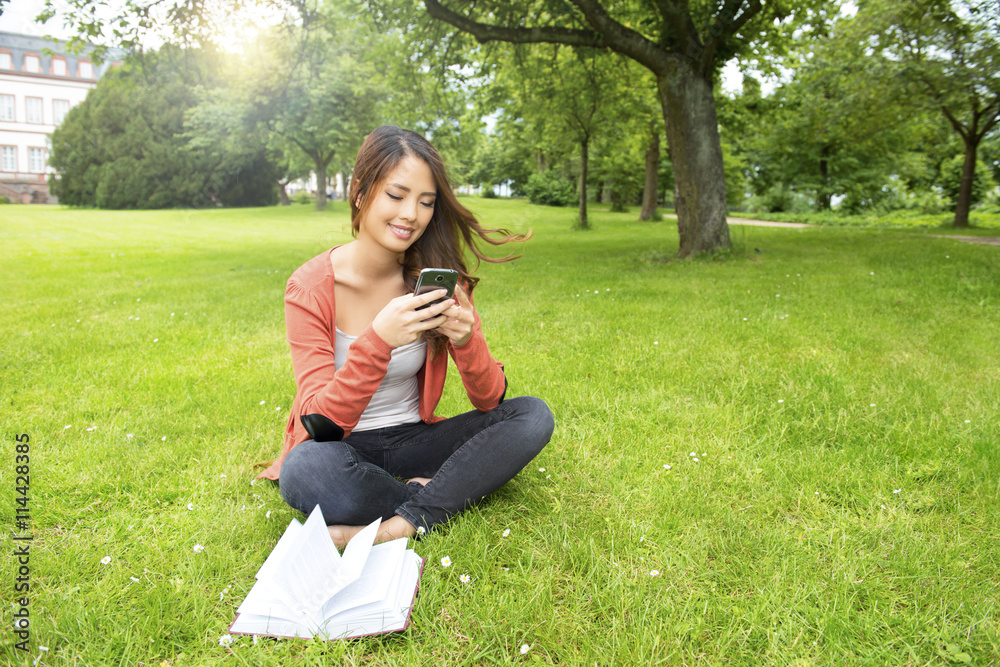 beautiful young asian woman outdoors beautiful young asian woman outdoors