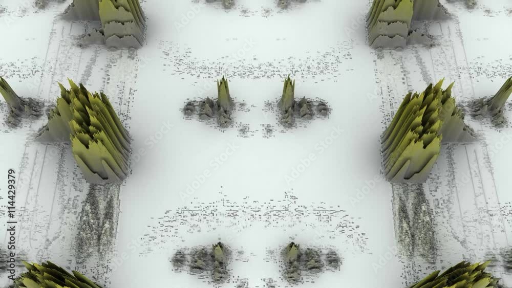 Glitch 1020: Digital pixel extrusion (Video Loop).