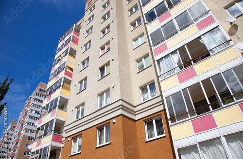 Part of the Apartment Buildings.