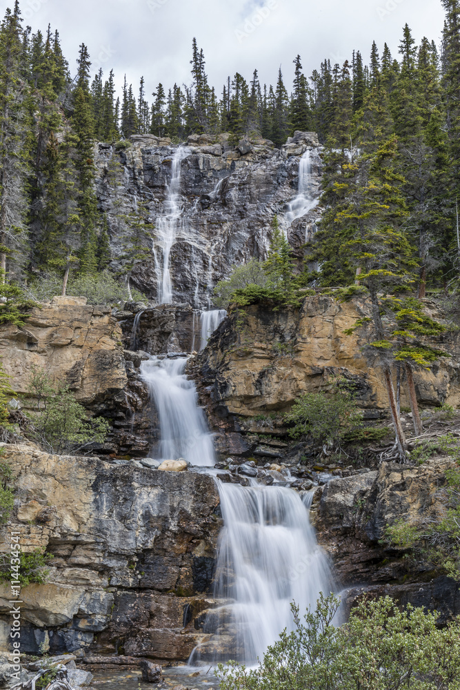 Tangle Falls - Jasper National Park