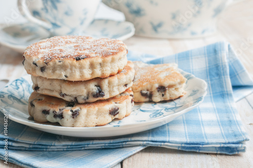 Griddle cakes or Welsh cakes