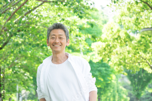 シニア男性