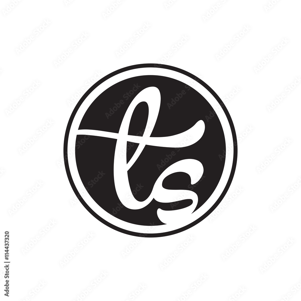initial letter logo circle with ring initial letter logo circle with ring