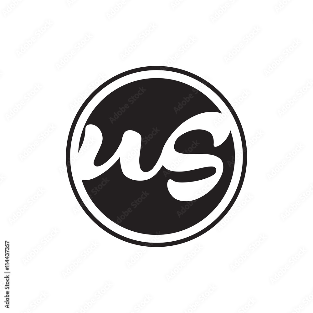 initial letter logo circle with ring initial letter logo circle with ring