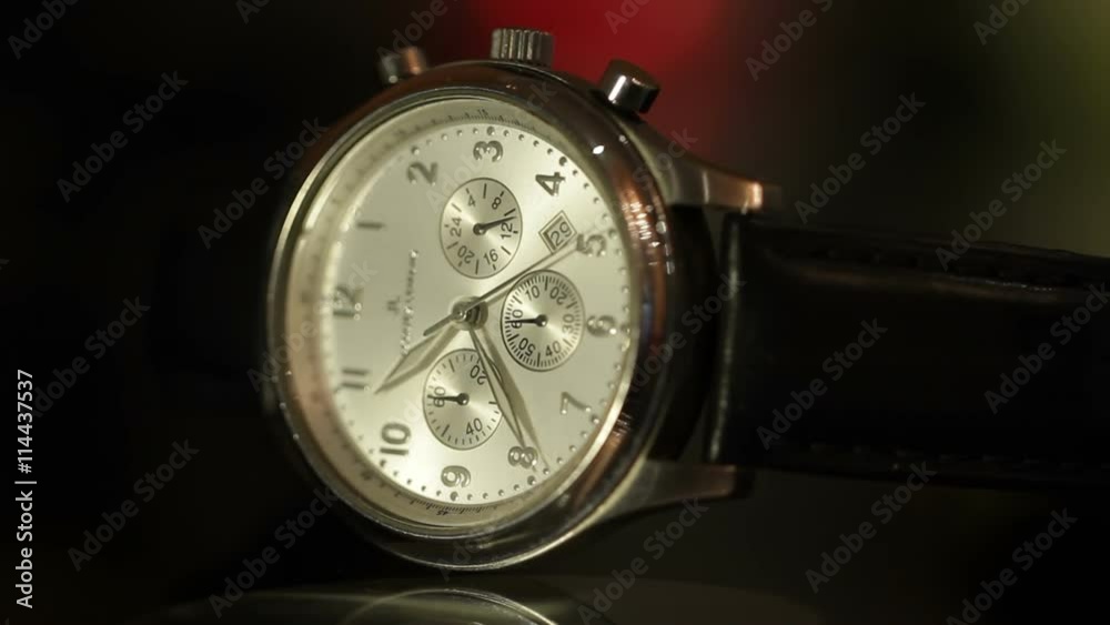 Man takes a watch Man takes a watch
