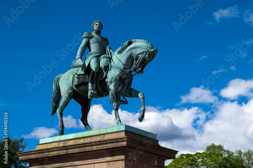 Statue  of King Carl XIV Johan