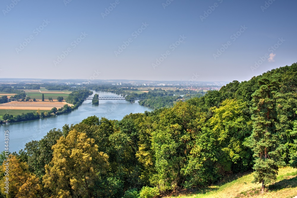 Landschaft an der Donau