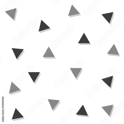 Gray Black Triangle Abstrac...