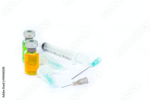 Syringe and drug