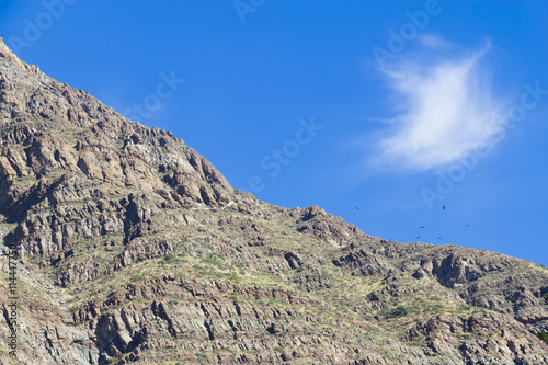 San Alfonso valley, Trail in the Mountain