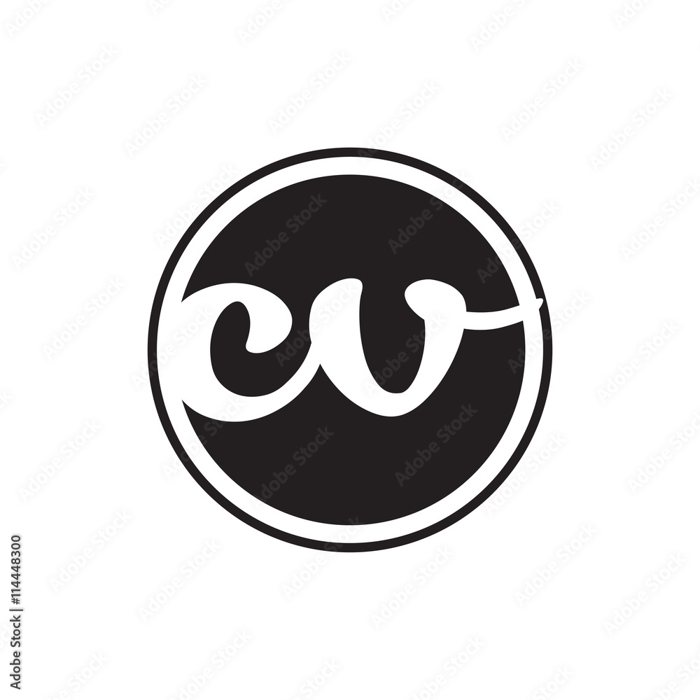 initial letter logo circle with ring initial letter logo circle with ring