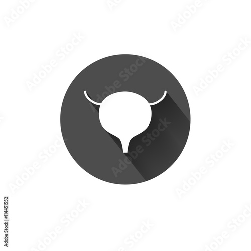 Vector bladder icon
