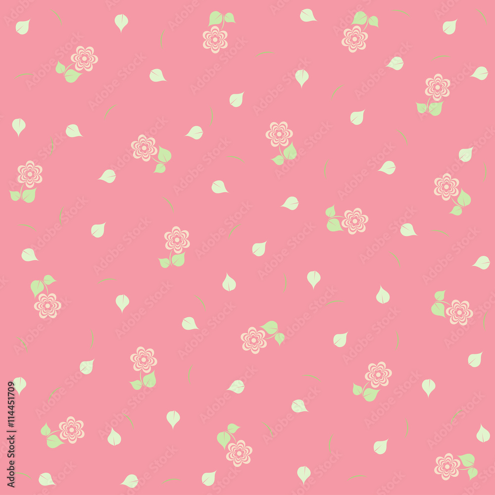 Delicate floral background. Delicate floral background.