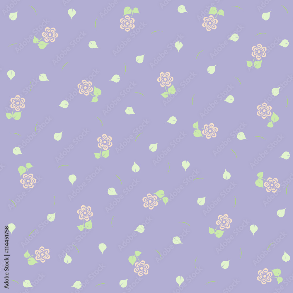 Lilac floral background.