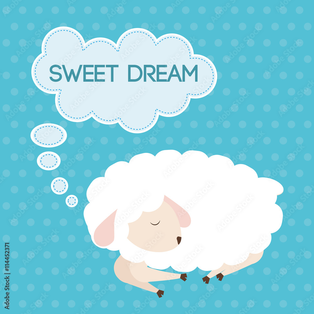 Sweet dreams design, vector illustration eps 10. Sweet dreams design, vector illustration eps 10.