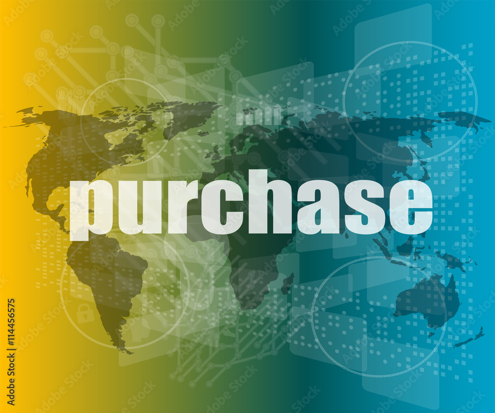 Naklejka premium trading word on digital screen, global communication concept vector quotation marks with thin line speech bubble. concept of citation, info, testimonials, notice, textbox. flat style