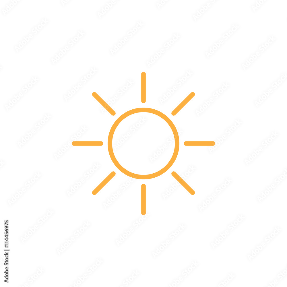 Sun icon