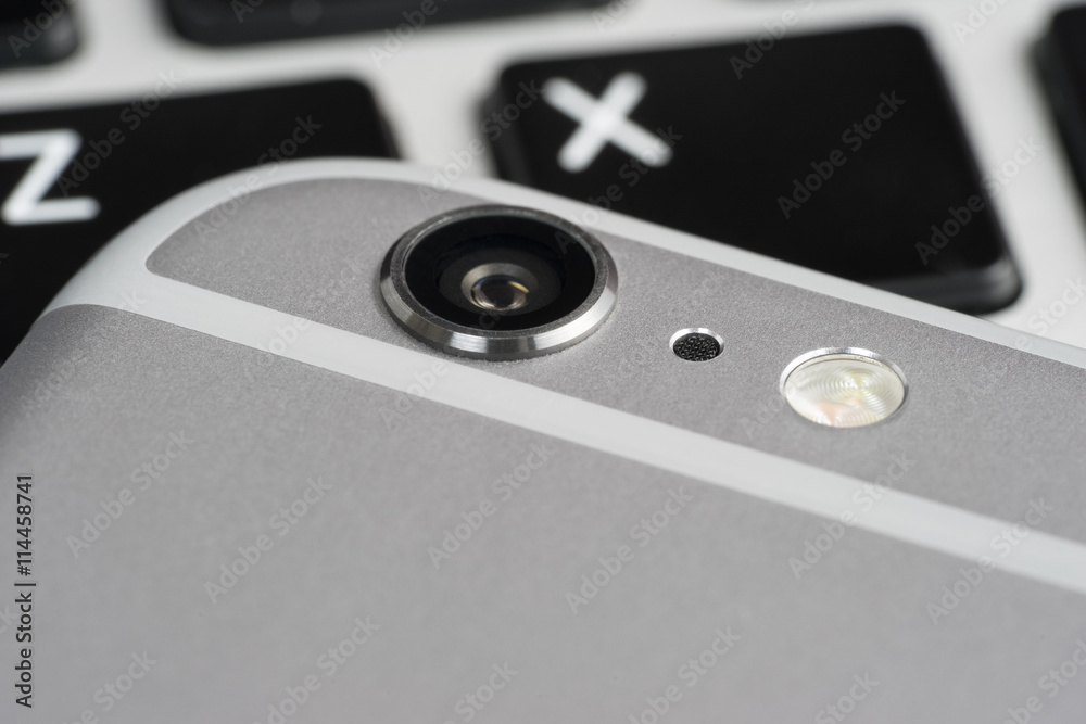 Fototapeta premium Close-up camera phone