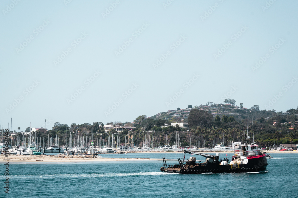 Oceanview from California Coast, United States