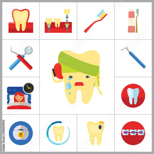Dental Icon Set