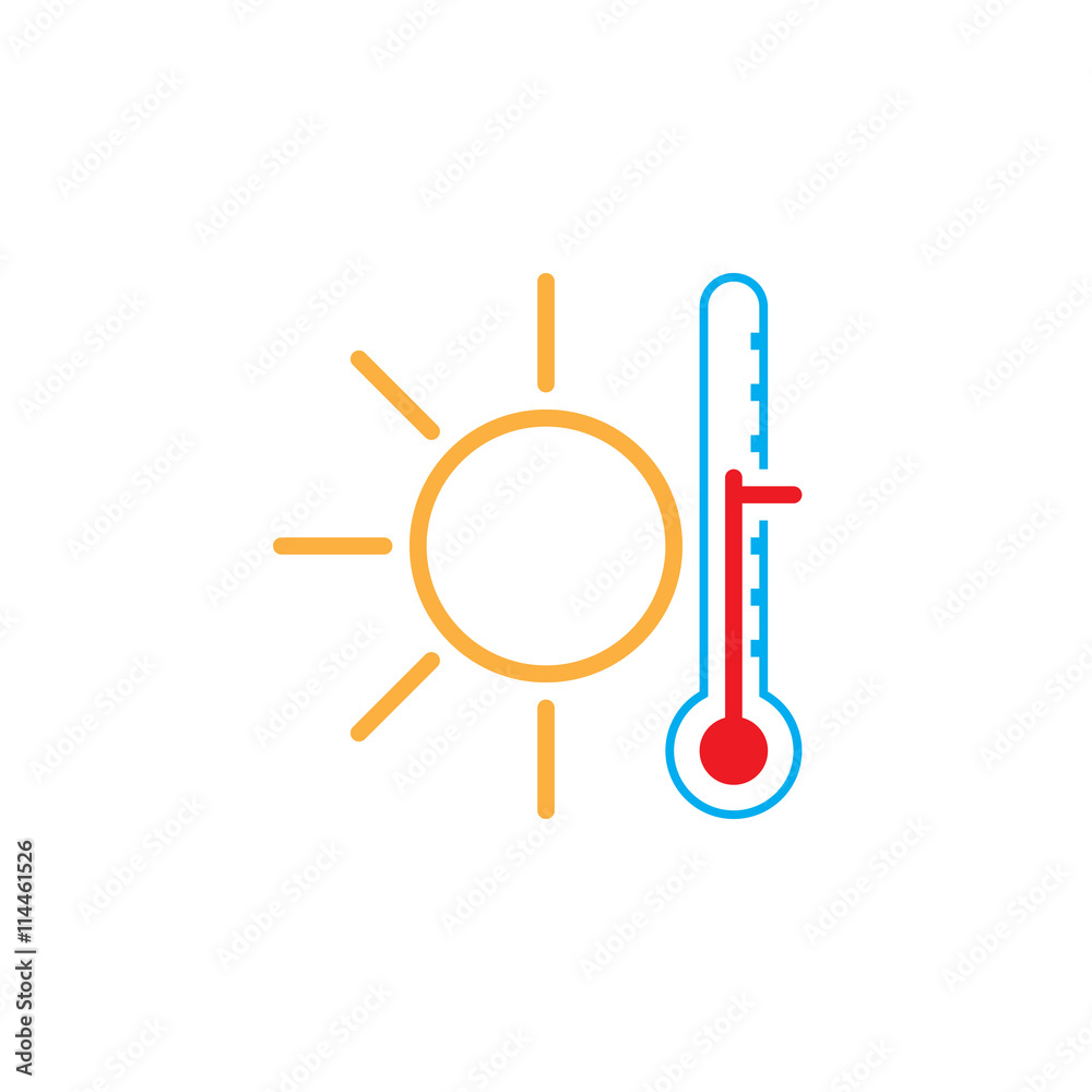 warm weather icon warm weather icon