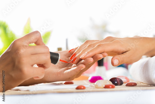 Manicure procedure