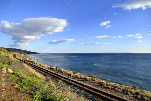 Coastal railroad