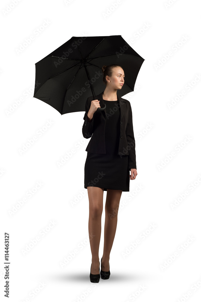 Lady in black Lady in black