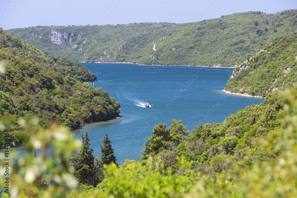 Kroatien, Istrien, Limfjord