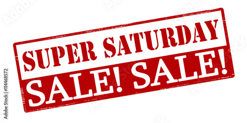 Super saturday sale
