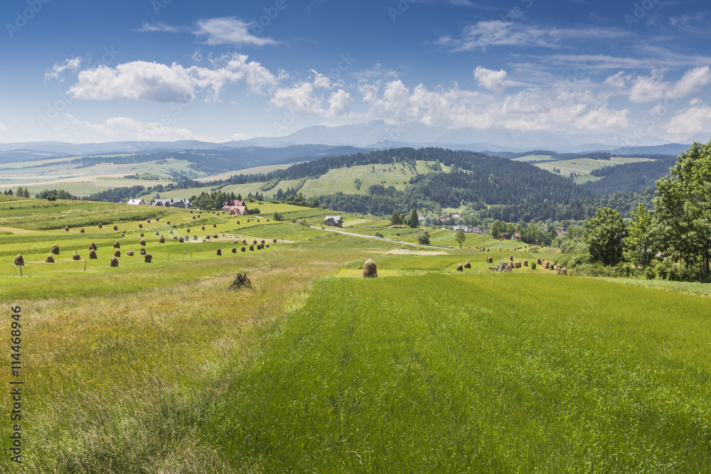 View on Tatras mounatins.Poland. View on Tatras mounatins.Poland.