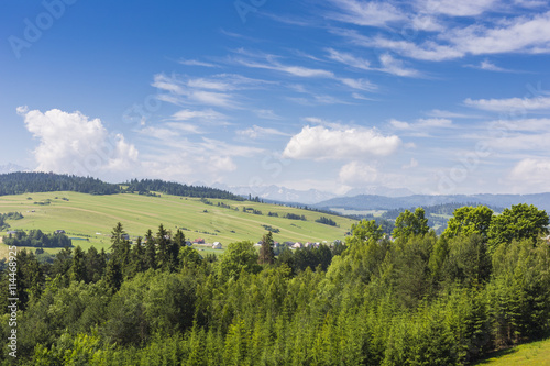 View on Tatras mounatins.Poland.