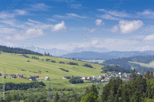 View on Tatras mounatins.Poland.