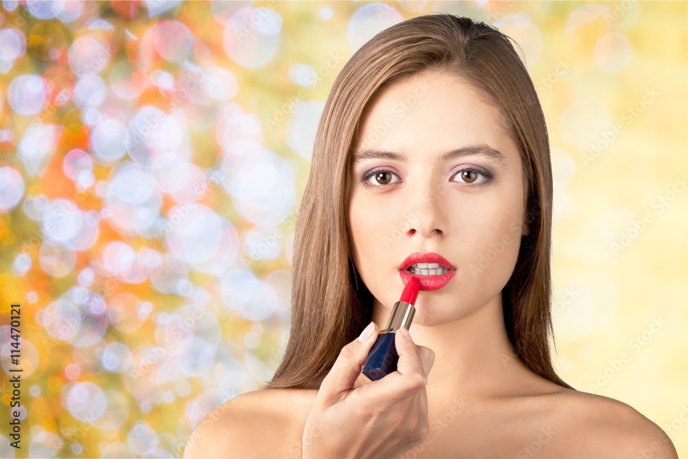 Lipstick. Lipstick.