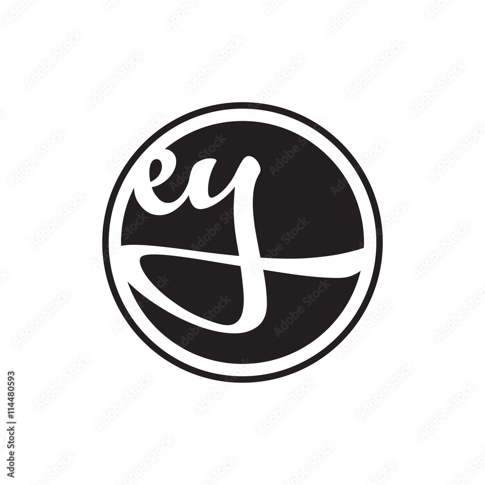 initial letter logo circle with ring initial letter logo circle with ring