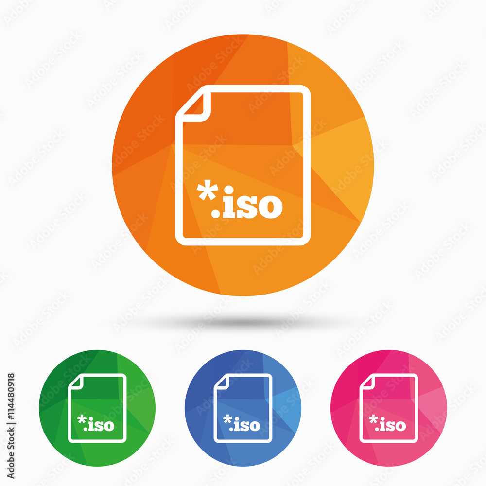 File ISO icon. Download virtual drive file. File ISO icon. Download virtual drive file.