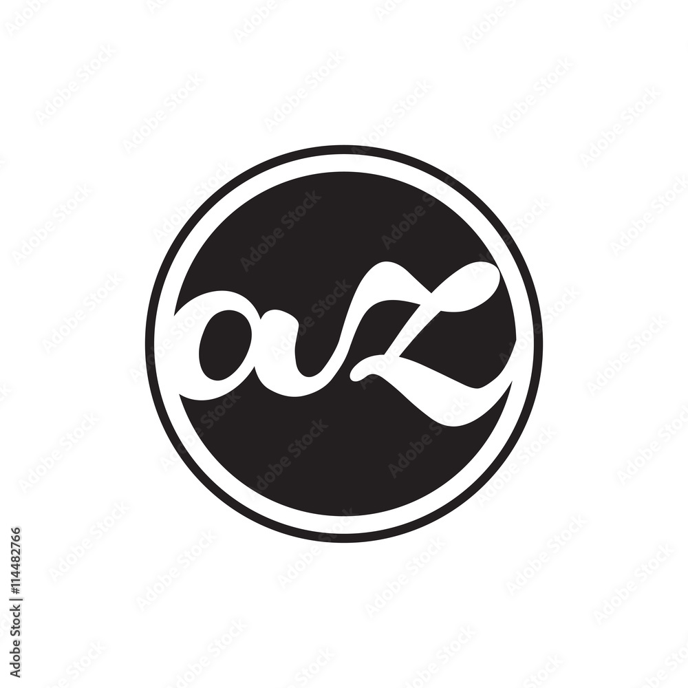 initial letter logo circle with ring initial letter logo circle with ring