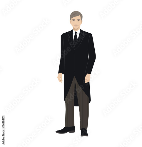 喪服　イラスト