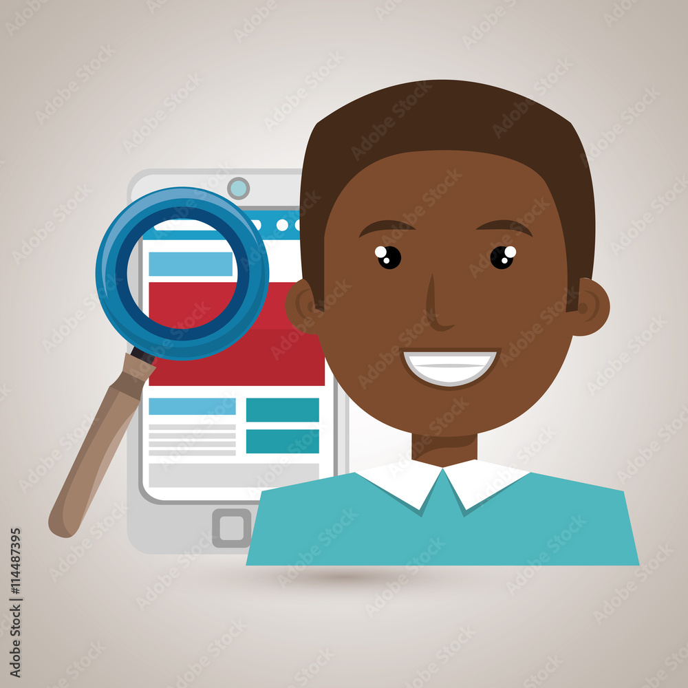 blog management design, vector illustration eps10 graphic blog management design, vector illustration eps10 graphic