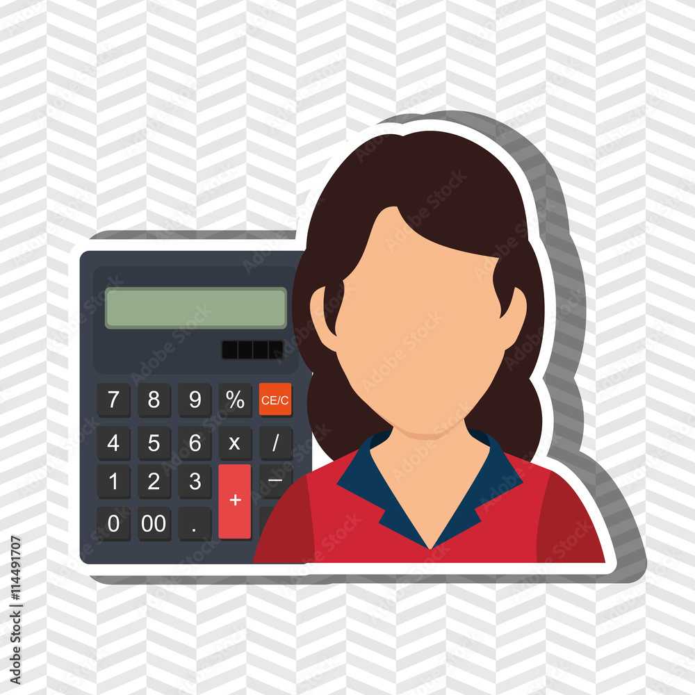 User calculator design, vector illustration eps10 graphic User calculator design, vector illustration eps10 graphic