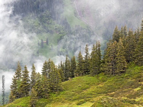 Fototapeta Naklejka Na Ścianę i Meble -  Cloud veils, Wolkenschleier