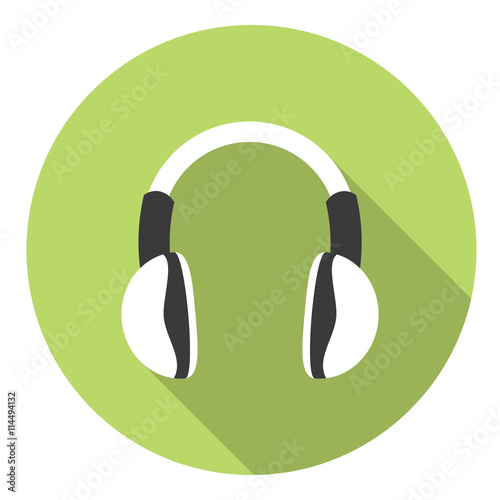 Headphones Flat Icon