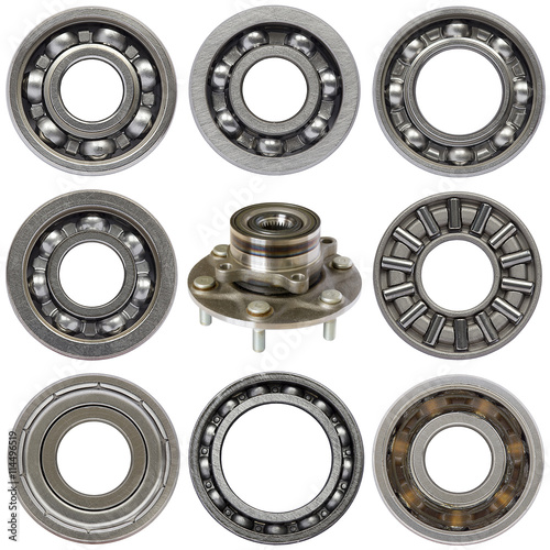 Industrial ball bearings set