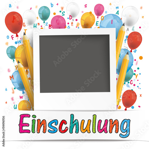 Erinnerungsfoto zur Einschulung