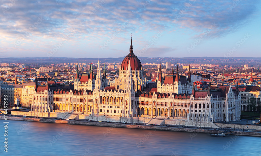 Hungary parliament, Budapest symbol