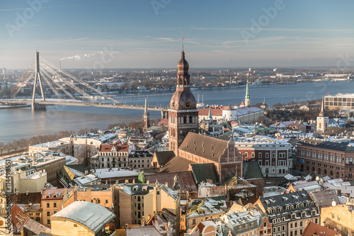 Latvias Capital - Riga from a bird's eye view